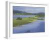 View from Lake Road Bridge, Pend Oreille River, Washington, USA-null-Framed Photographic Print