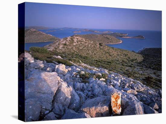 View from Levrnaka Island, Kornati National Park, Croatia, May 2009-Popp-Hackner-Stretched Canvas