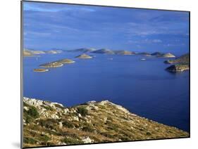 View from Levrnaka Island to the South, Kornati National Park, Croatia, May 2009-Popp-Hackner-Mounted Photographic Print