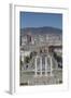 View from Magic fountain and Palace of Montjuic, Barcelona, Catalonia, Spain, Europe-Frank Fell-Framed Photographic Print