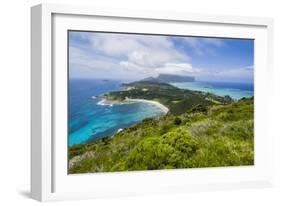 View from Malabar Hill over Lord Howe Island-Michael Runkel-Framed Photographic Print