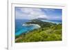 View from Malabar Hill over Lord Howe Island-Michael Runkel-Framed Photographic Print