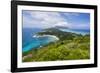 View from Malabar Hill over Lord Howe Island-Michael Runkel-Framed Photographic Print