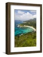 View from Malabar Hill over Lord Howe Island-Michael Runkel-Framed Photographic Print