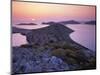 View from Mana Island at Sunset, Kornati National Park, Croatia, May 2009-Popp-Hackner-Mounted Photographic Print