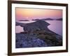 View from Mana Island at Sunset, Kornati National Park, Croatia, May 2009-Popp-Hackner-Framed Photographic Print