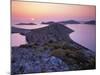 View from Mana Island at Sunset, Kornati National Park, Croatia, May 2009-Popp-Hackner-Mounted Photographic Print