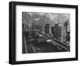 View from Merchandiso Mart-null-Framed Photographic Print