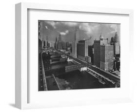 View from Merchandiso Mart-null-Framed Photographic Print