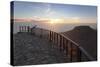 View from Mirador De Igualero over Barranco Del Erque to Table Mountain Fortaleza-Markus Lange-Stretched Canvas