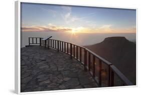 View from Mirador De Igualero over Barranco Del Erque to Table Mountain Fortaleza-Markus Lange-Framed Photographic Print