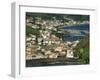 View from Monte De Guia of Horta, Faial, Azores, Portugal, Atlantic, Europe-Ken Gillham-Framed Photographic Print