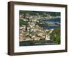 View from Monte De Guia of Horta, Faial, Azores, Portugal, Atlantic, Europe-Ken Gillham-Framed Photographic Print