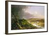 View from Mount Holyoke, Northampton, Massachusetts, after a Thunderstorm—The Oxbow, 1836-Thomas Cole-Framed Giclee Print