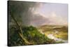 View from Mount Holyoke, Northampton, Massachusetts, after a Thunderstorm—The Oxbow, 1836-Thomas Cole-Stretched Canvas