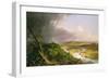 View from Mount Holyoke, Northampton, Massachusetts, after a Thunderstorm—The Oxbow, 1836-Thomas Cole-Framed Giclee Print