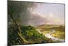 View from Mount Holyoke, Northampton, Massachusetts, after a Thunderstorm—The Oxbow, 1836-Thomas Cole-Mounted Giclee Print