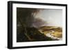 View from Mount Holyoke, Northampton, Massachusetts, after a Thunderstorm - The Oxbow-Thomas Cole-Framed Giclee Print