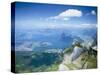 View from Mount Pilatus Over Lake Lucerne, Switzerland-Simon Harris-Stretched Canvas