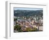 View from Mount Pipet on to the ancient town of Vienne, Isere, Auvergne-Rhone-Alpes, France, Europe-Jean Brooks-Framed Photographic Print