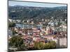 View from Mount Pipet on to the ancient town of Vienne, Isere, Auvergne-Rhone-Alpes, France, Europe-Jean Brooks-Mounted Photographic Print