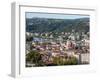 View from Mount Pipet on to the ancient town of Vienne, Isere, Auvergne-Rhone-Alpes, France, Europe-Jean Brooks-Framed Photographic Print