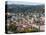 View from Mount Pipet on to the ancient town of Vienne, Isere, Auvergne-Rhone-Alpes, France, Europe-Jean Brooks-Stretched Canvas