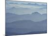 View from Mount Ventoux Looking Towards the Alps, Rhone Alpes, France, Europe-Charles Bowman-Mounted Photographic Print