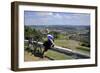 View from Mount Warsberg to Saarburg, Saar River, Rhineland-Palatinate, Germany, Europe-Hans-Peter Merten-Framed Photographic Print