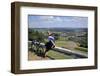 View from Mount Warsberg to Saarburg, Saar River, Rhineland-Palatinate, Germany, Europe-Hans-Peter Merten-Framed Photographic Print