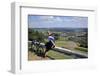 View from Mount Warsberg to Saarburg, Saar River, Rhineland-Palatinate, Germany, Europe-Hans-Peter Merten-Framed Photographic Print