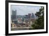 View from Mount Washington, Pittsburgh, Pennsylvania, USA.-Susan Pease-Framed Photographic Print