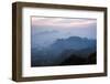 View from Mount Zwegabin at Sunrise, Hpa An, Kayin State (Karen State), Myanmar (Burma), Asia-Matthew Williams-Ellis-Framed Photographic Print