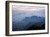 View from Mount Zwegabin at Sunrise, Hpa An, Kayin State (Karen State), Myanmar (Burma), Asia-Matthew Williams-Ellis-Framed Photographic Print