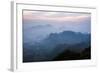 View from Mount Zwegabin at Sunrise, Hpa An, Kayin State (Karen State), Myanmar (Burma), Asia-Matthew Williams-Ellis-Framed Photographic Print