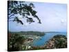 View from Mountain of St. Georges, Grenada, Caribbean-Bill Bachmann-Stretched Canvas