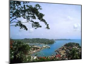 View from Mountain of St. Georges, Grenada, Caribbean-Bill Bachmann-Mounted Photographic Print