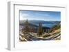 View from Mt. Jochberg, Wetterstein mountain range and Karwendel mountain range. Germany-Martin Zwick-Framed Photographic Print