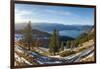 View from Mt. Jochberg, Wetterstein mountain range and Karwendel mountain range. Germany-Martin Zwick-Framed Photographic Print