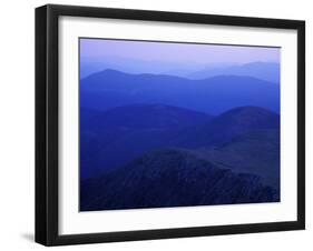 View From Mt. Monroe on Crawford Path, White Mountains, New Hampshire, USA-Jerry & Marcy Monkman-Framed Premium Photographic Print