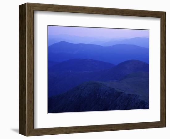 View From Mt. Monroe on Crawford Path, White Mountains, New Hampshire, USA-Jerry & Marcy Monkman-Framed Photographic Print