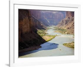 View from Nankoweap Overlook While Rafting the Grand Canyon. Grand Canyon National Park, Az.-Justin Bailie-Framed Photographic Print