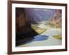 View from Nankoweap Overlook While Rafting the Grand Canyon. Grand Canyon National Park, Az.-Justin Bailie-Framed Photographic Print