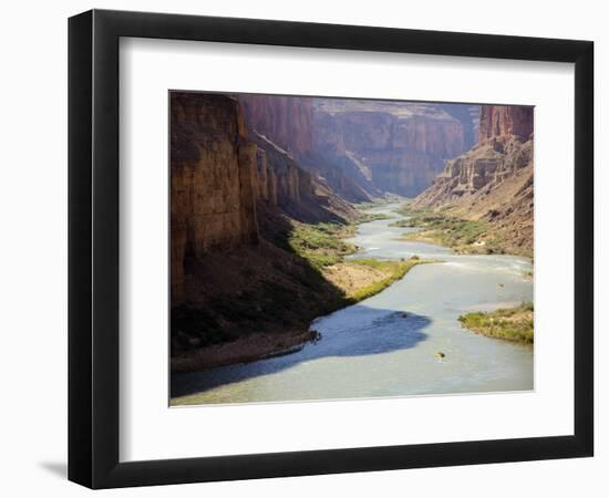 View from Nankoweap Overlook While Rafting the Grand Canyon. Grand Canyon National Park, Az.-Justin Bailie-Framed Photographic Print