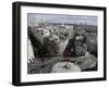 View from Nelson's Column Showing London Eye, Whitehall, Big Ben-null-Framed Premium Photographic Print