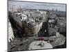 View from Nelson's Column Showing London Eye, Whitehall, Big Ben-null-Mounted Photographic Print