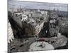 View from Nelson's Column Showing London Eye, Whitehall, Big Ben-null-Mounted Photographic Print