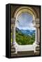 View from Neuschwanstein Castle in the Bavarian Alps of Germany.-SeanPavonePhoto-Framed Stretched Canvas