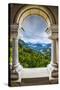 View from Neuschwanstein Castle in the Bavarian Alps of Germany.-SeanPavonePhoto-Stretched Canvas