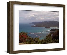 View from Noel Coward's Home, Firefly, Port Maria, Jamaica, West Indies, Caribbean, Central America-Ethel Davies-Framed Photographic Print